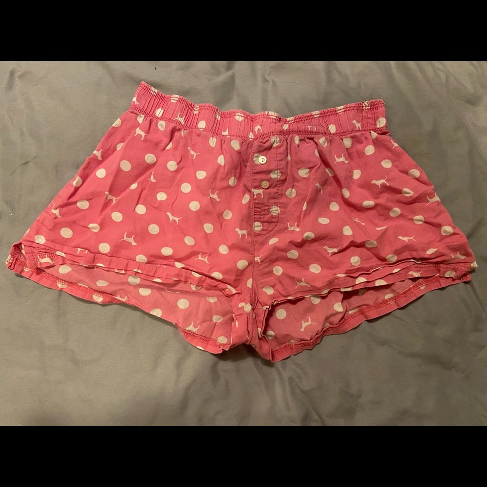 VS Pink PJ shorts